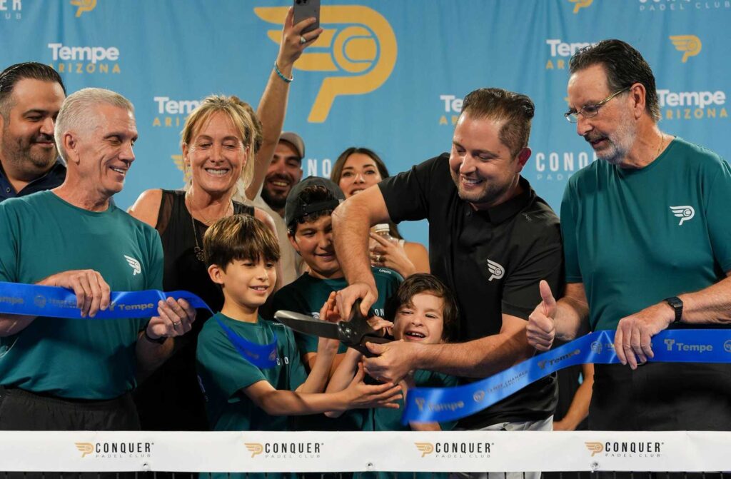Julien Jarmoune at Conquer Padel